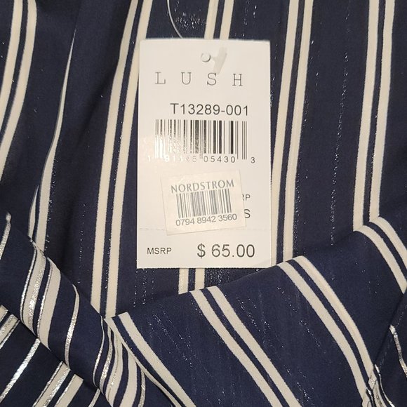 Thin strap long sleeve blouse - Picture 2 of 2